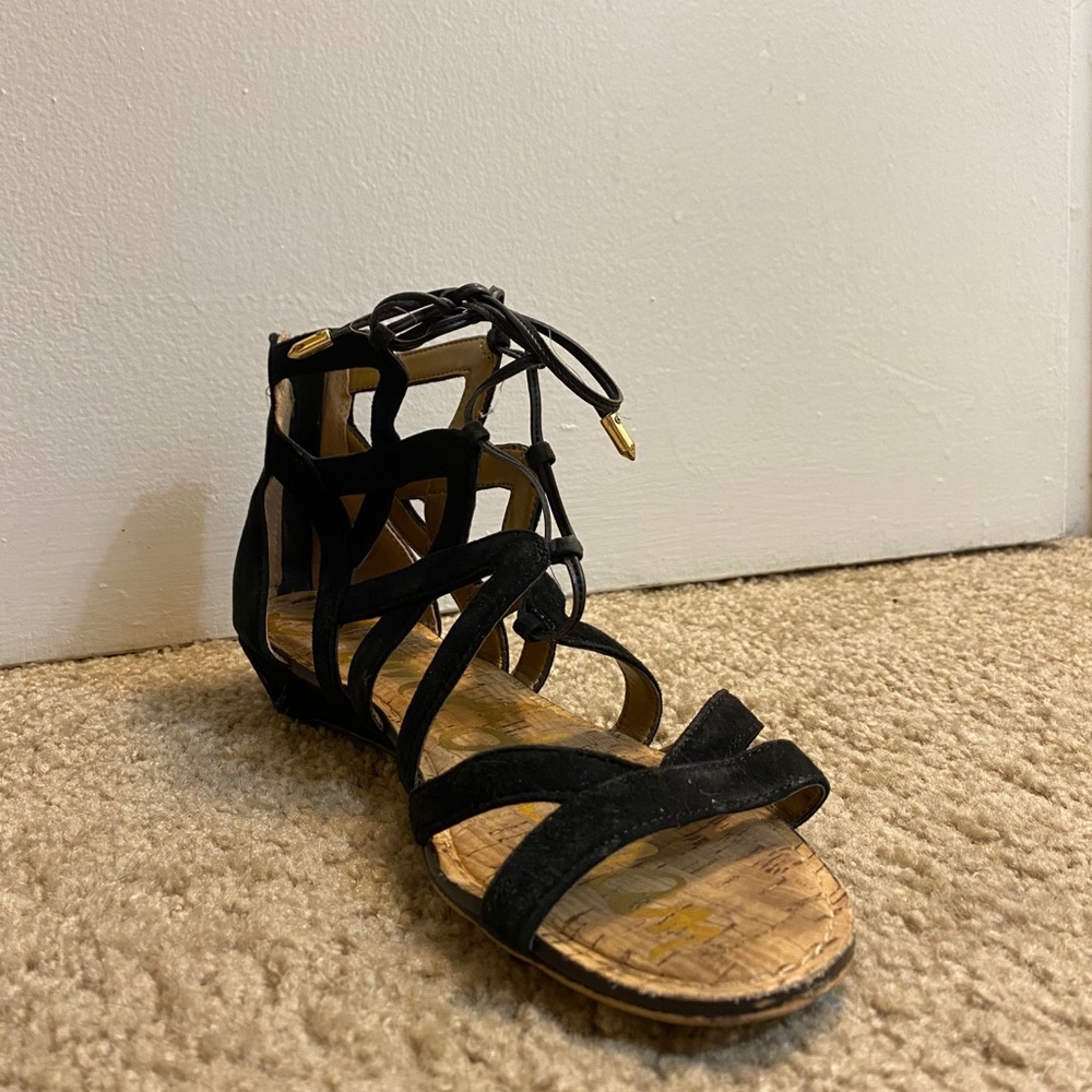 Sam Edelman black heeled sandal